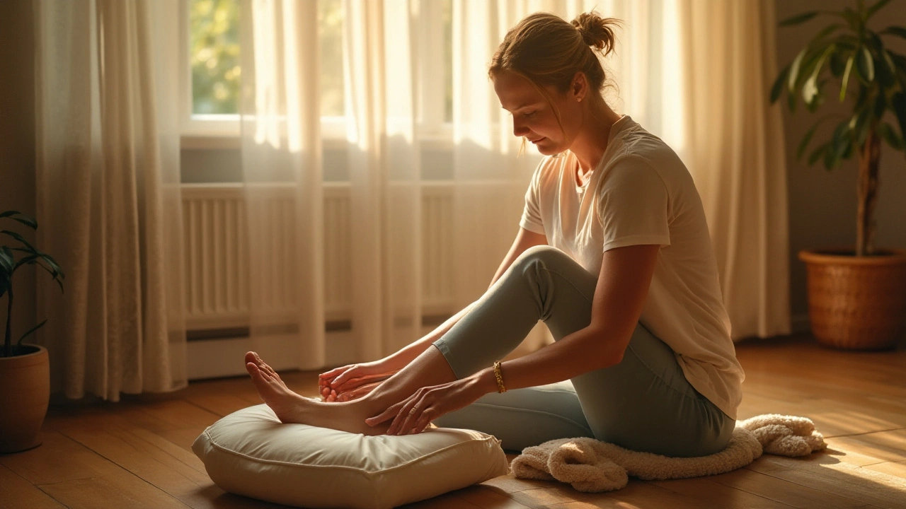 Účinné Masírování Plantární Fasciitis a Pata