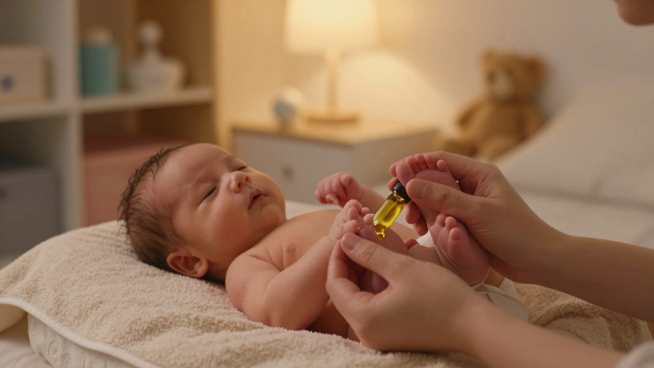 Masáž kojenců a batolat: Jak zlepšit spánek a klidnější noci pomocí jemného doteku