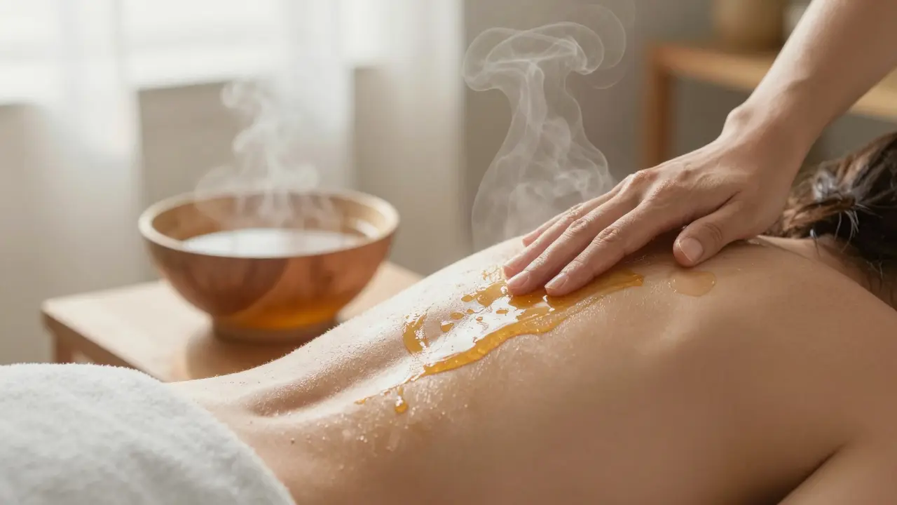 Medová masáž: Jak ji provádět doma a proč to funguje