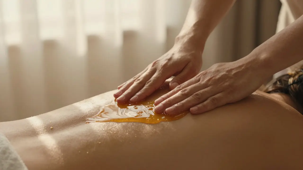 Medová masáž: Přírodní metoda pro detox a relaxaci těla a mysl