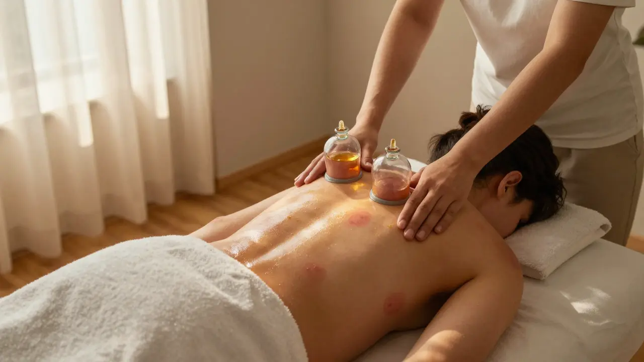 Masážní baňkování: Jak hluboká relaxace pomáhá uvolnit napětí a zlepšit krevní oběh